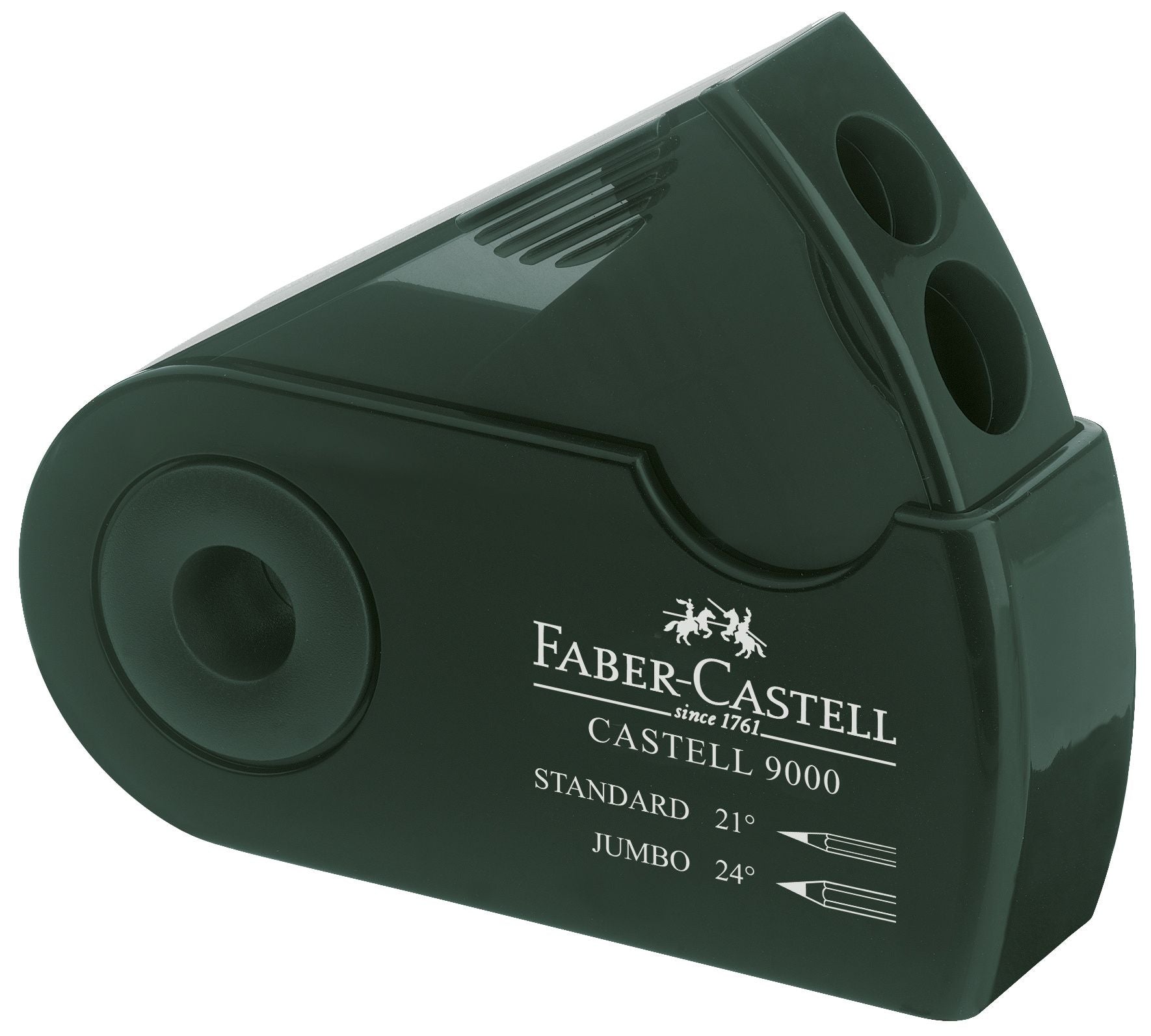 ASCUTITOARE PLASTIC DUBLA SLEEVE VERDE FABER-CASTELL ASCUTITOARE PLASTIC DUBLA SLEEVE VERDE FABER-CASTELL